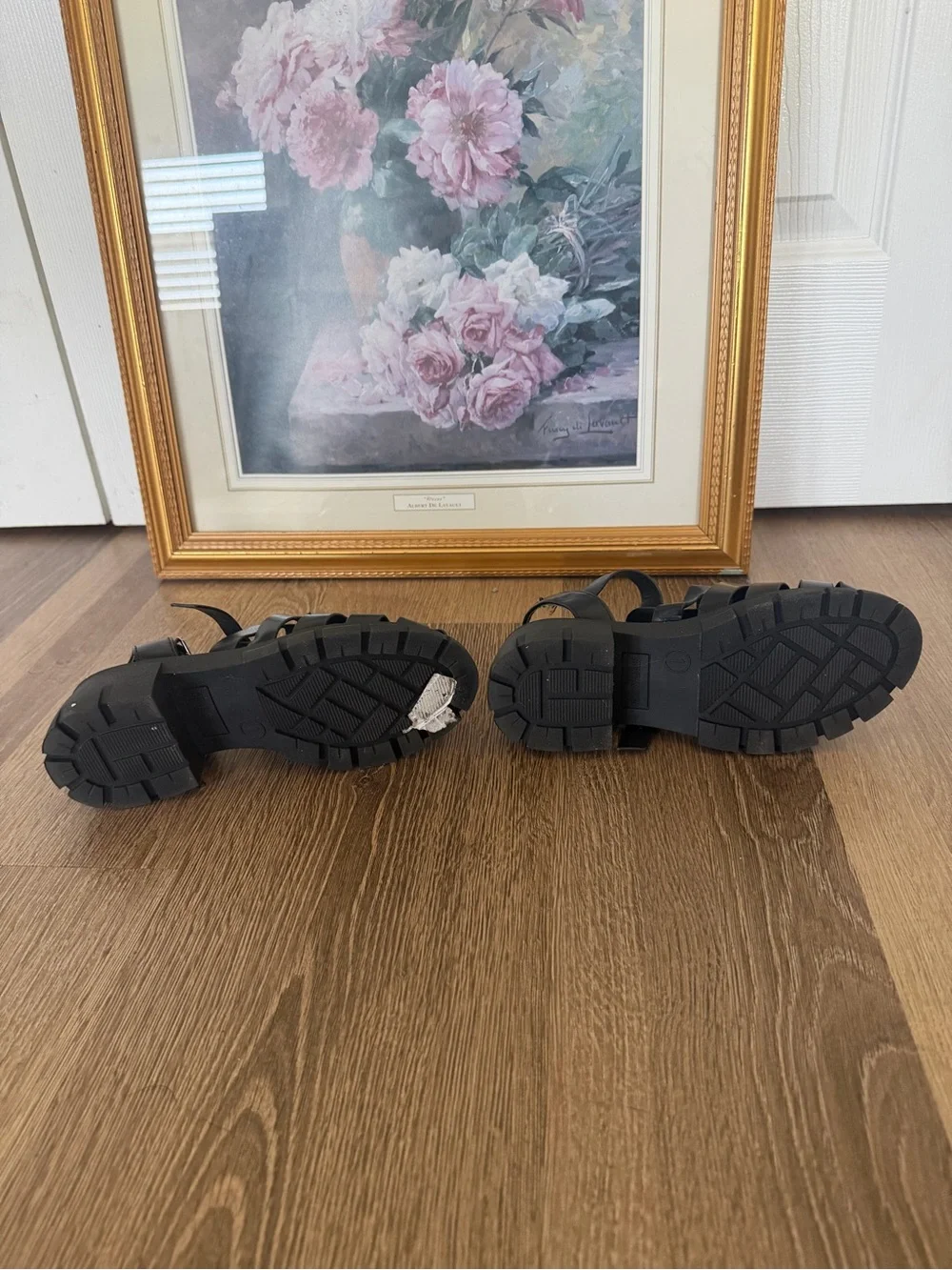 Steve Madden Black Chunky Fisherman Sandals for Kids